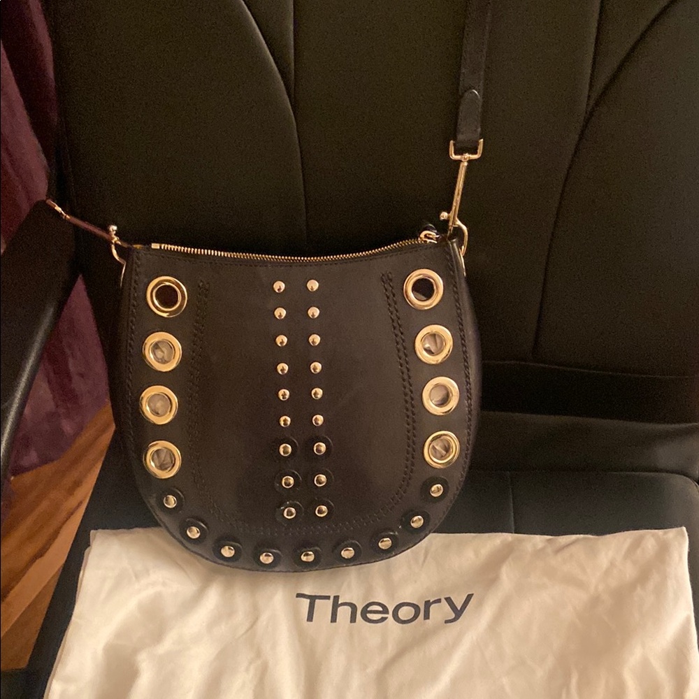 Theory Black and Gold Women's Bag